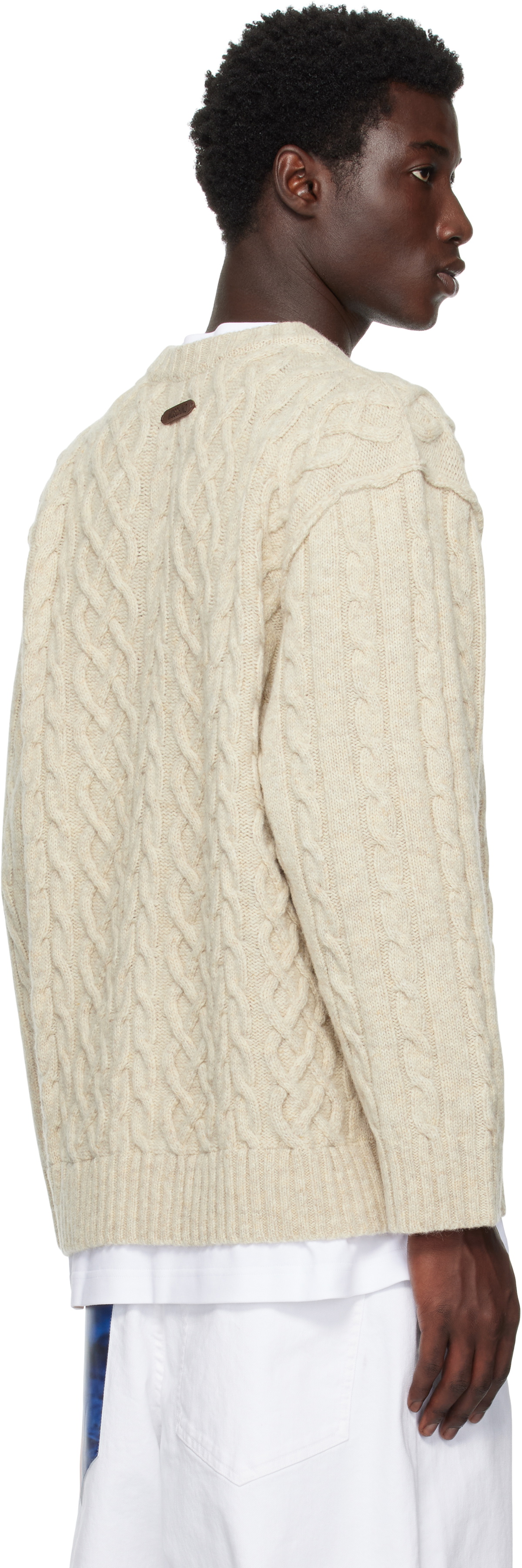 Moschino Beige City Escape Sweater