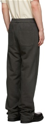 Mr. Saturday Black French Terry Lounge Pants