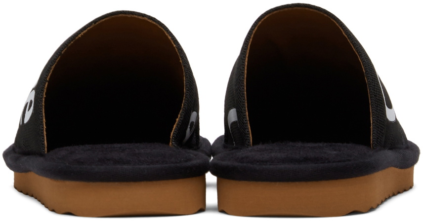 Chloé Black Woody Mule Slippers