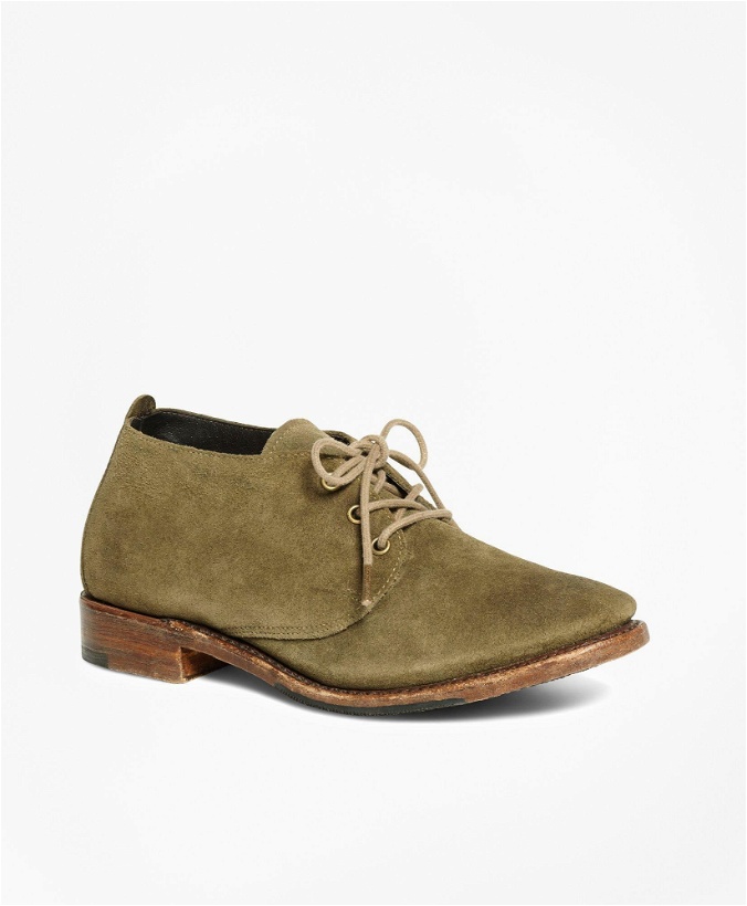 Photo: Brooks Brothers Women's Lace-Up Shoes | Green