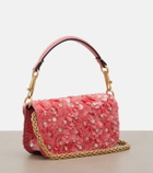 Valentino Garavani Locò Small sequined shoulder bag