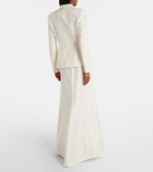 Gucci Silk faille maxi skirt