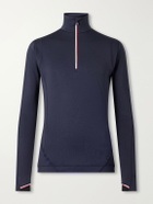 Moncler Grenoble - Polartec® Power Grid™ Half-Zip Base Layer - Blue