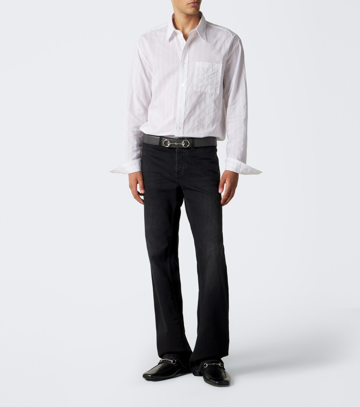 Gucci Ragazzo Horsebit leather loafers