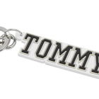 Tommy Jeans Women's City Girl Logo Keyring in Beige