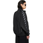 LU'U DAN Black Blacklisted LD Windbreaker Jacket