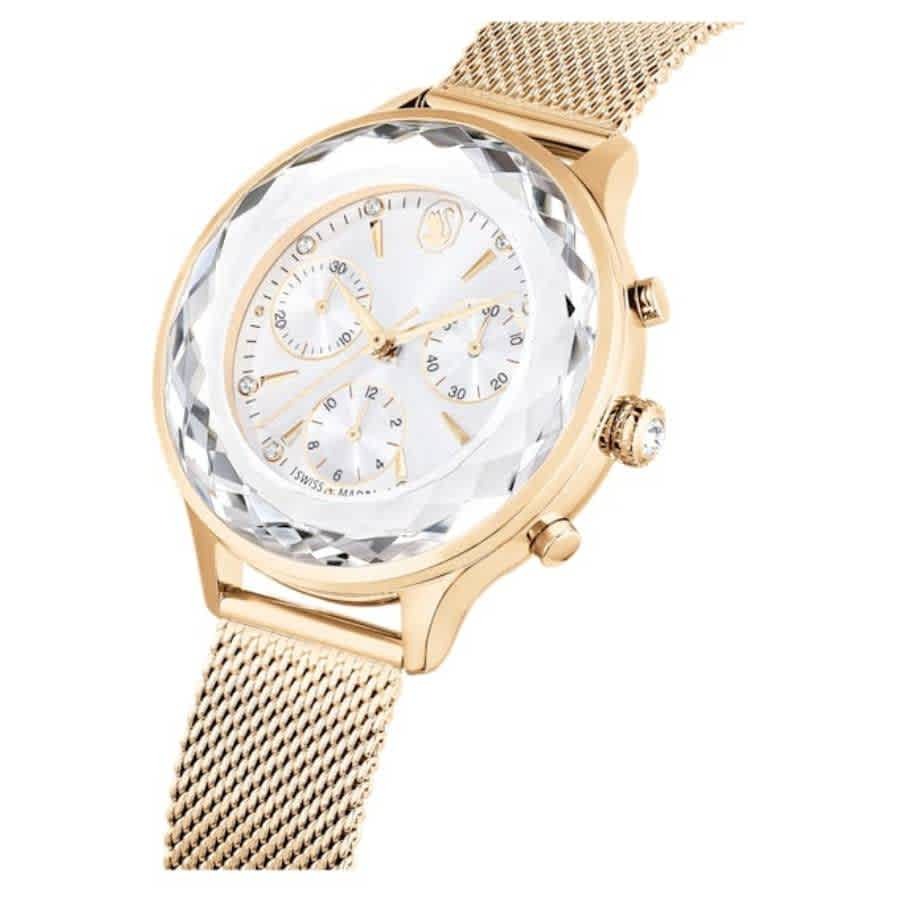 Swarovski Nova Chrono Quartz White Dial Watch 5677500
