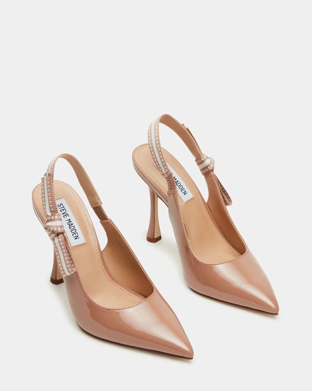 Steve Madden Bri Heels in Blush Patent