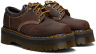 Dr. Martens 8053 Arc Crazy Horse Leather Platform Casual Derbys