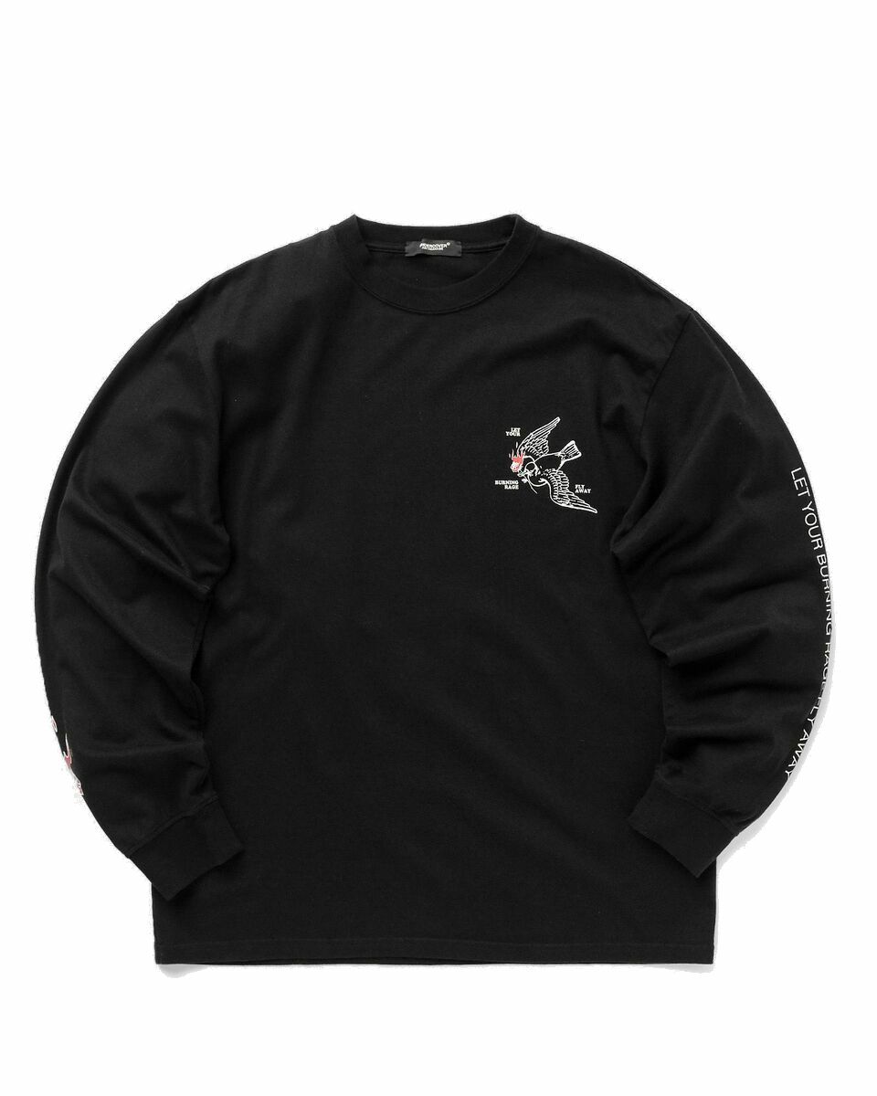 Photo: Undercover L/S T Shirt Black - Mens - Longsleeves