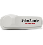 Palm Angels - Anti-Theft Logo-Print Pin - Light gray