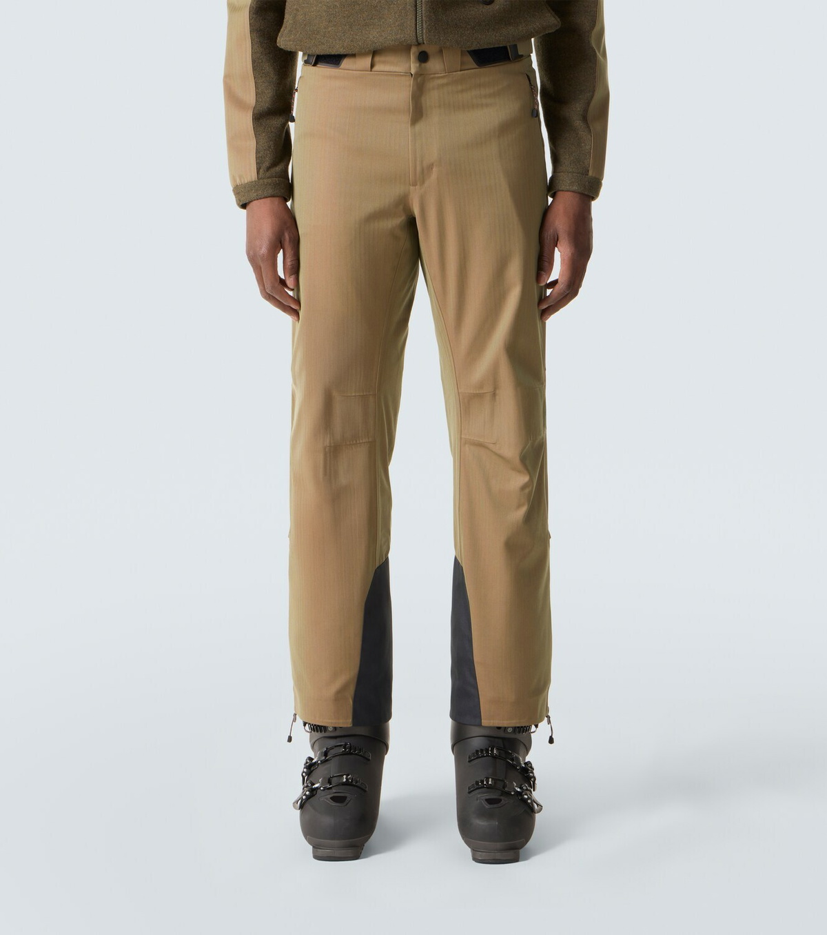 Sease Indren herringbone wool-blend ski pants