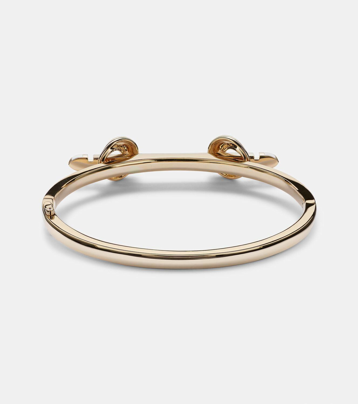 Ananya Chakra 18kt gold bracelet with diamonds and quartz