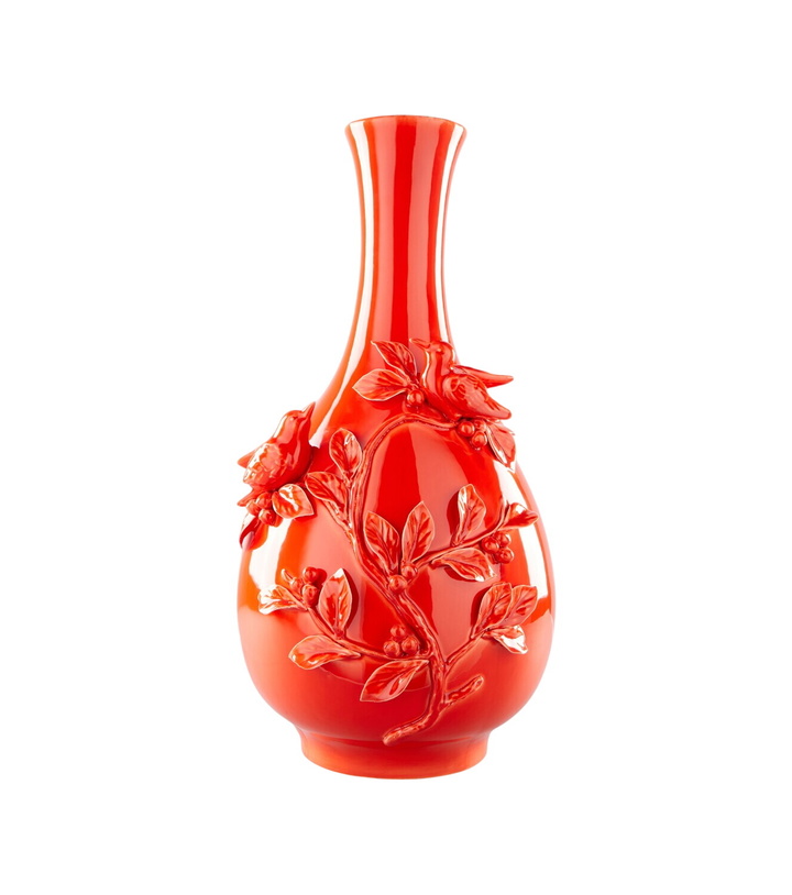 Photo: Polspotten 3D Birds porcelain vase