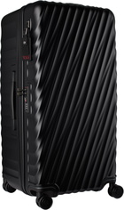 Tumi Black Large Rolling Trunk Suitcase