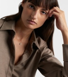 Sophie Bille Brahe Rêve Simple 18kt gold necklace with diamonds