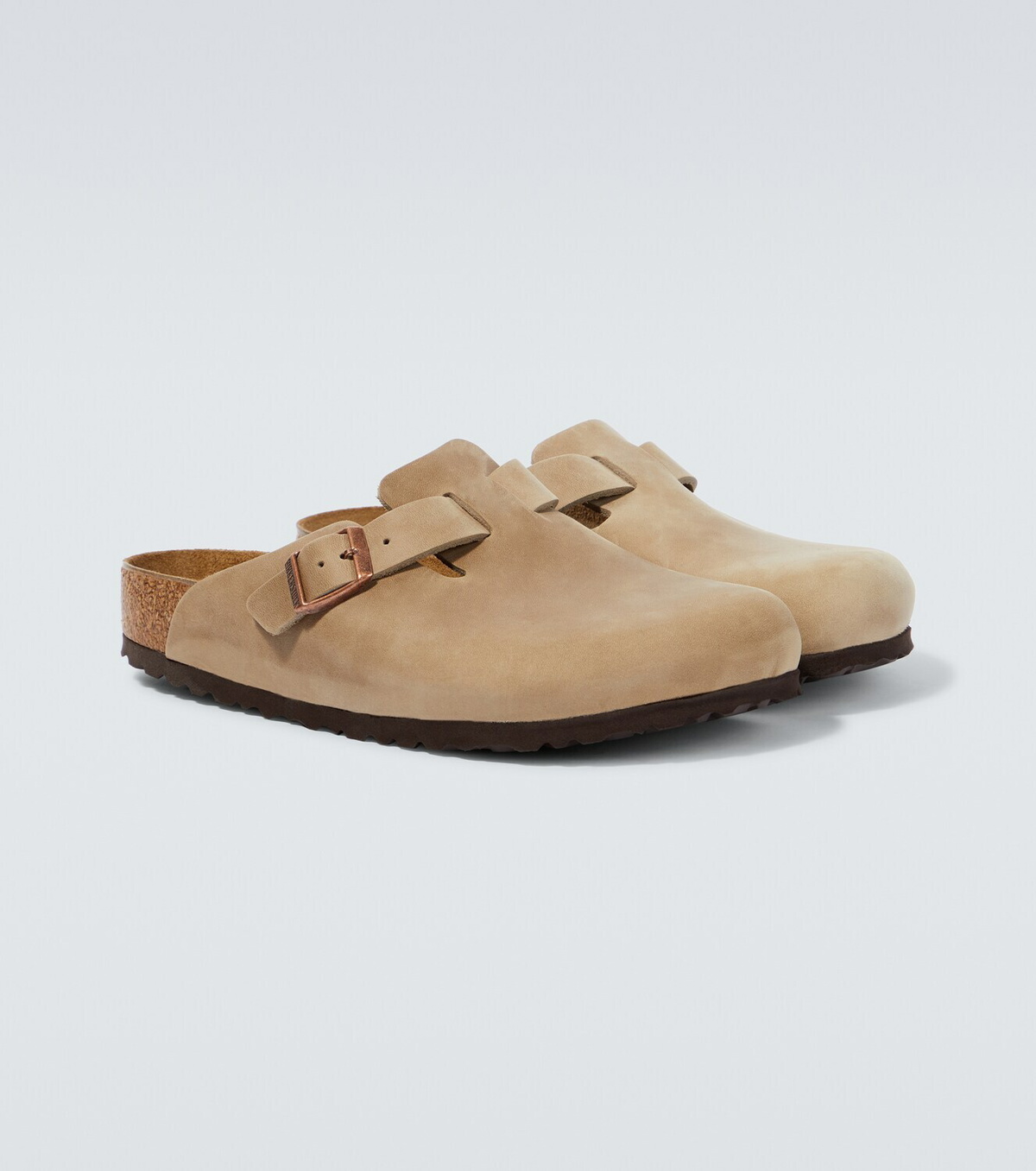 Birkenstock Men - Boston suede clogs