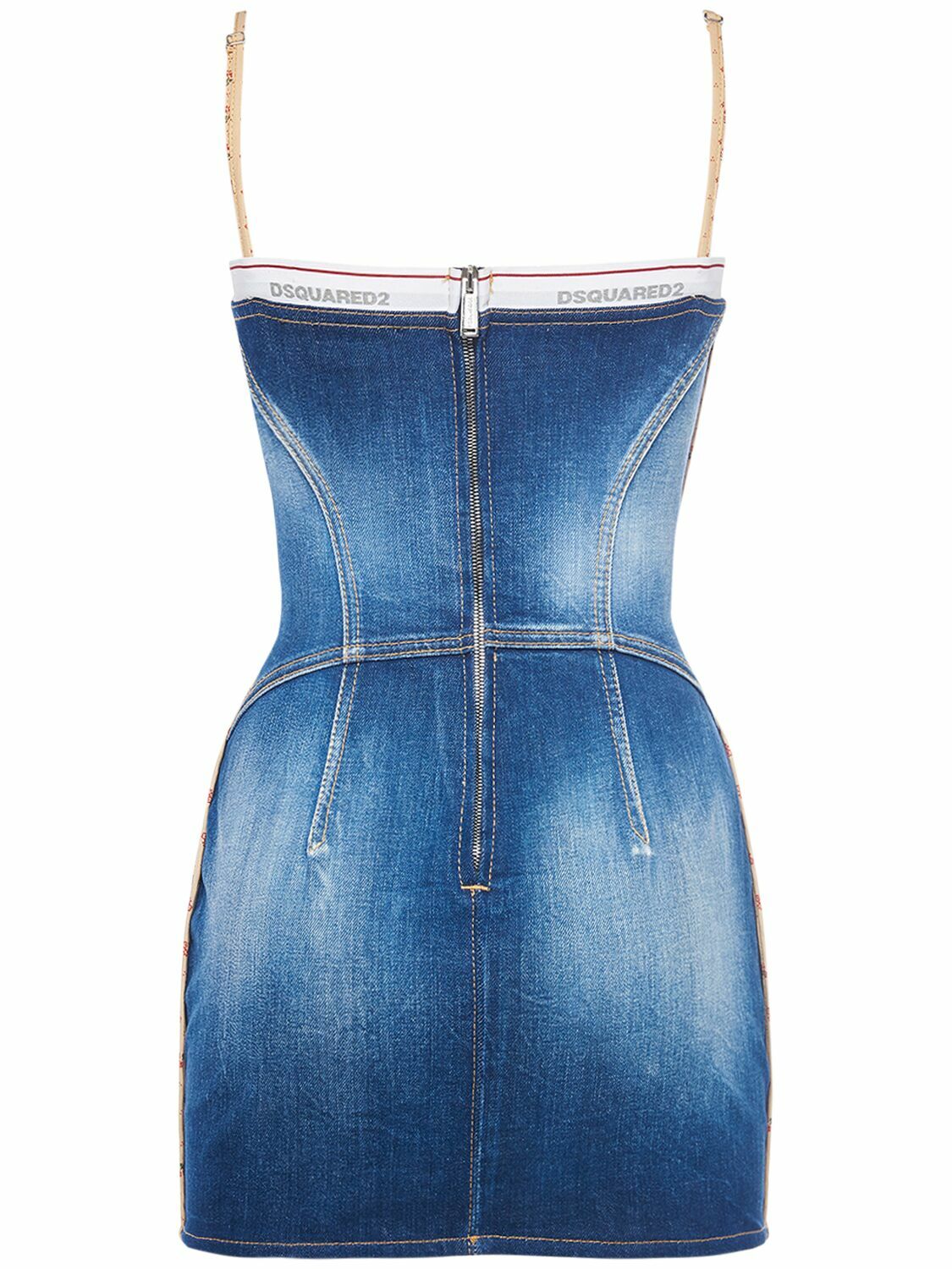 DSQUARED2 - Denim Mini Corset Dress Dsquared2