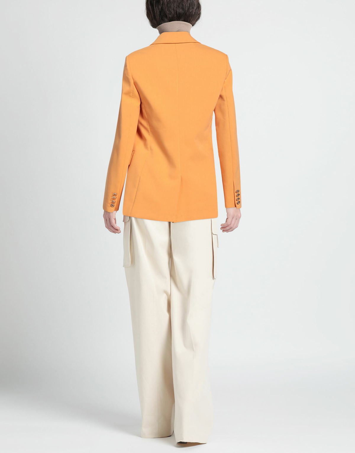 Maje Womens Blazer in Mandarin