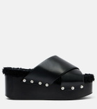 Le Monde Béryl Leather sandals