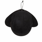 Snow Peak Men's x Mountain of Moods Fleece 2-Way Cap in Black