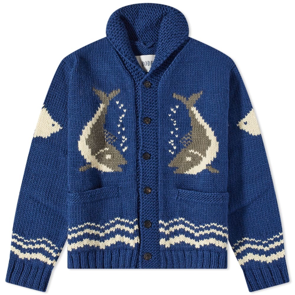 Fish cardigan sale