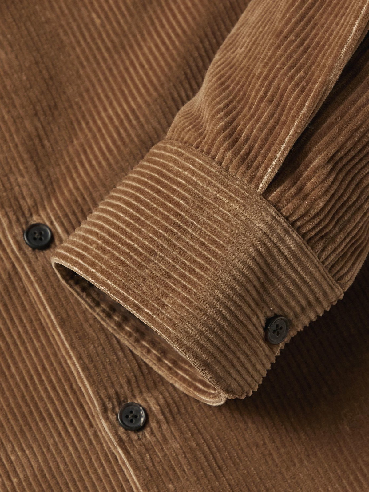 The Row - Beto Cotton-Corduroy Shirt - Brown The Row