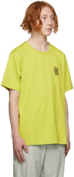 Helmut Lang Green Warp T-Shirt