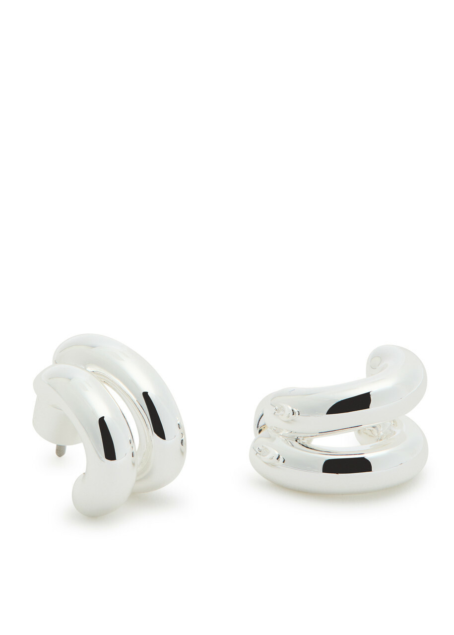 Jenny Bird Mini Florence Silver-plated Hoop Earrings - One Size