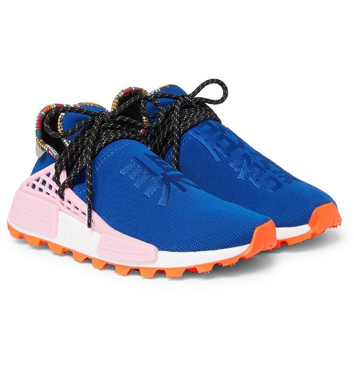 Photo: adidas Consortium - Pharrell Williams Hu NMD Primeknit Sneakers - Men - Blue