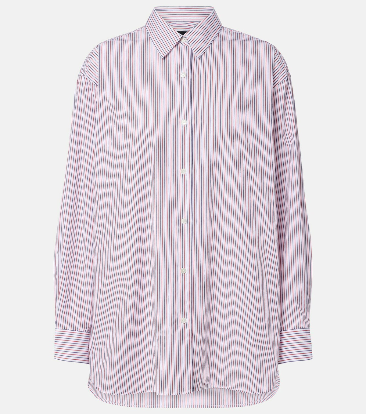 Nili Lotan Yorke striped cotton shirt