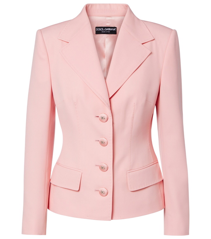 Photo: Dolce&Gabbana Wool-blend jacket