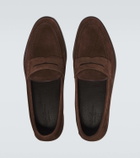 Ralph Lauren Purple Label Suede penny loafers