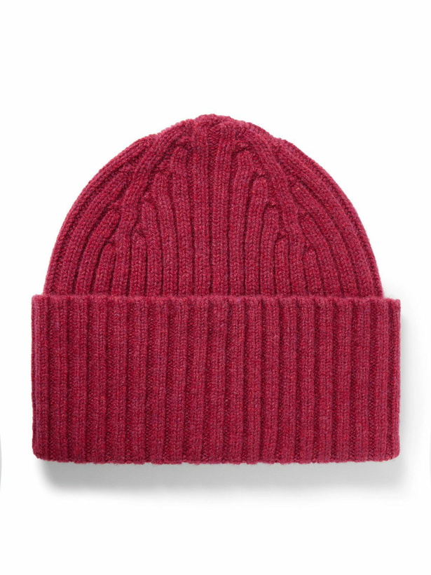 Photo: Drake's - Him Ribbed Wool Beanie