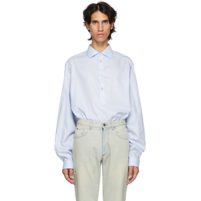 Photo: Gucci Blue Alessandro Shirt