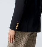 Valentino Double-breasted virgin wool blazer