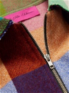 The Elder Statesman - Wonderland Checked Cashmere Jacket - Multi