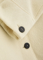 Harris Wharf London Panelled Wool Jacket Off White