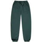 Sporty & Rich Athletic Club Sweat Pant in Forest/White