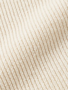 Barena - Ribbed Linen and Cotton-Blend Sweater - Neutrals