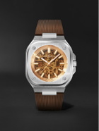 Bell & Ross - BR 05 Skeleton Gold Automatic Stainless Steel Watch, Ref. BR05A-CH-SKST/SRB