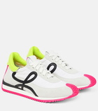 Loewe - Flow Runner suede sneakers