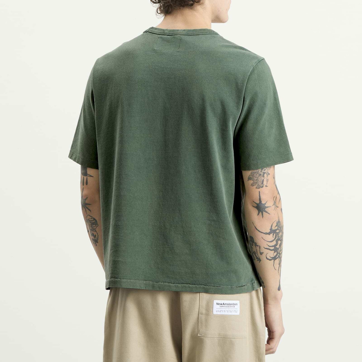 Corridor Men's Pocket Garment Dye T-Shirt in Alpine