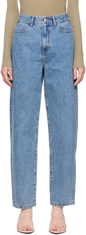 Photo: AMOMENTO Blue Oversized Jeans
