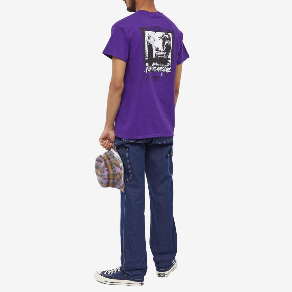 Fucking Awesome Men's Quantum Leap T-Shirt in Violet Fucking Awesome