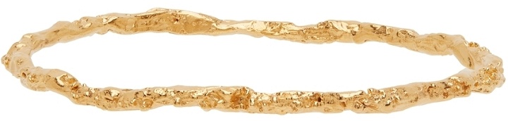 Photo: Alighieri Gold 'The Infernal Rocks' Bangle Bracelet