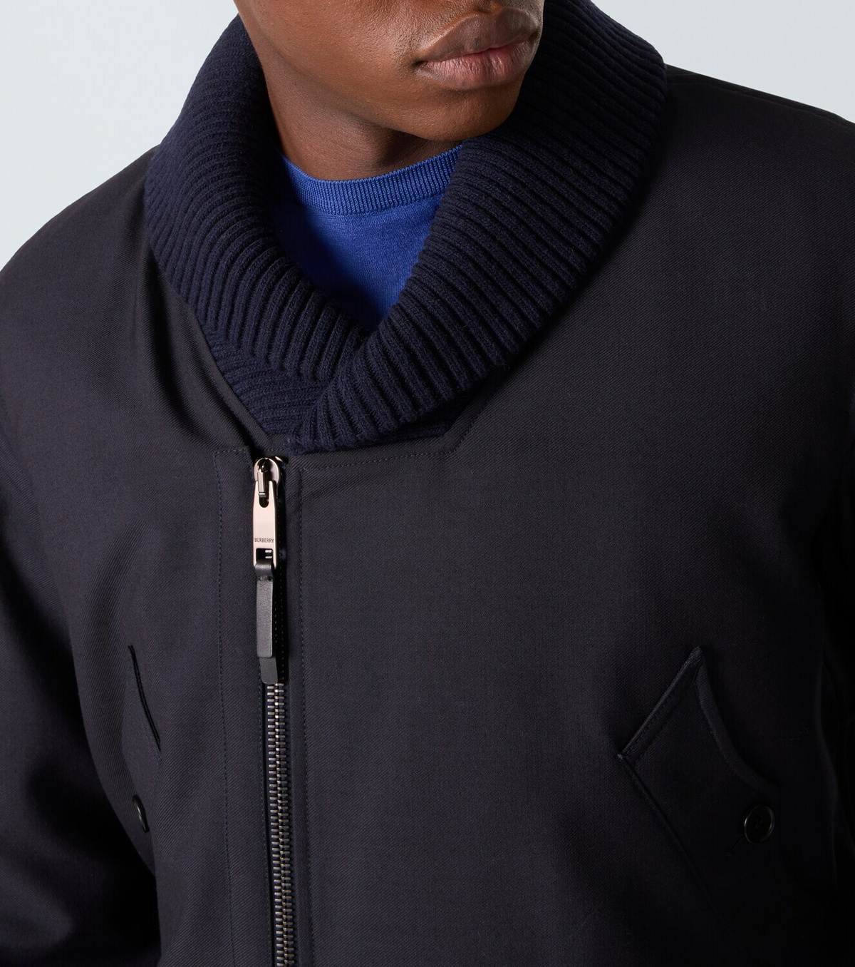 Burberry Wool-blend bomber jacket
