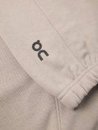 ON - Club Tapered Organic Cotton-Blend Jersey Sweatpants - Neutrals