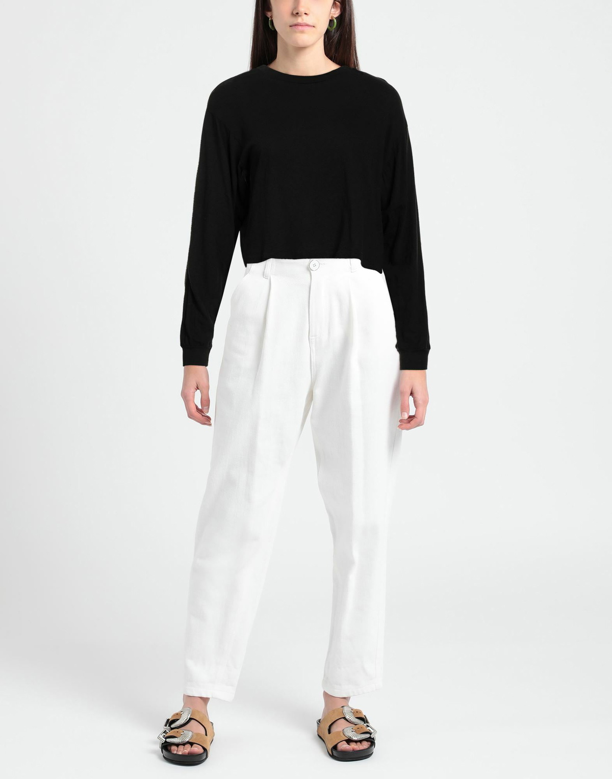 John Elliott Womens T-shirt in Black