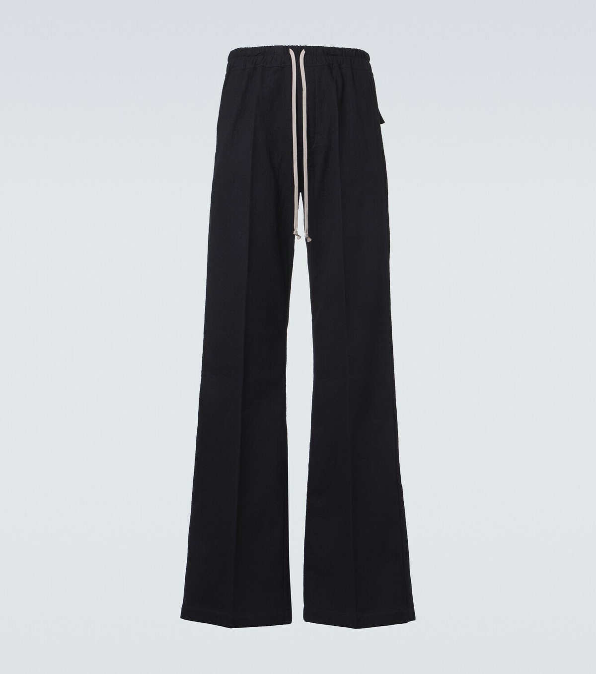 Rick Owens Dietrich cotton and wool wide-leg pants